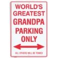grandpa parking sign